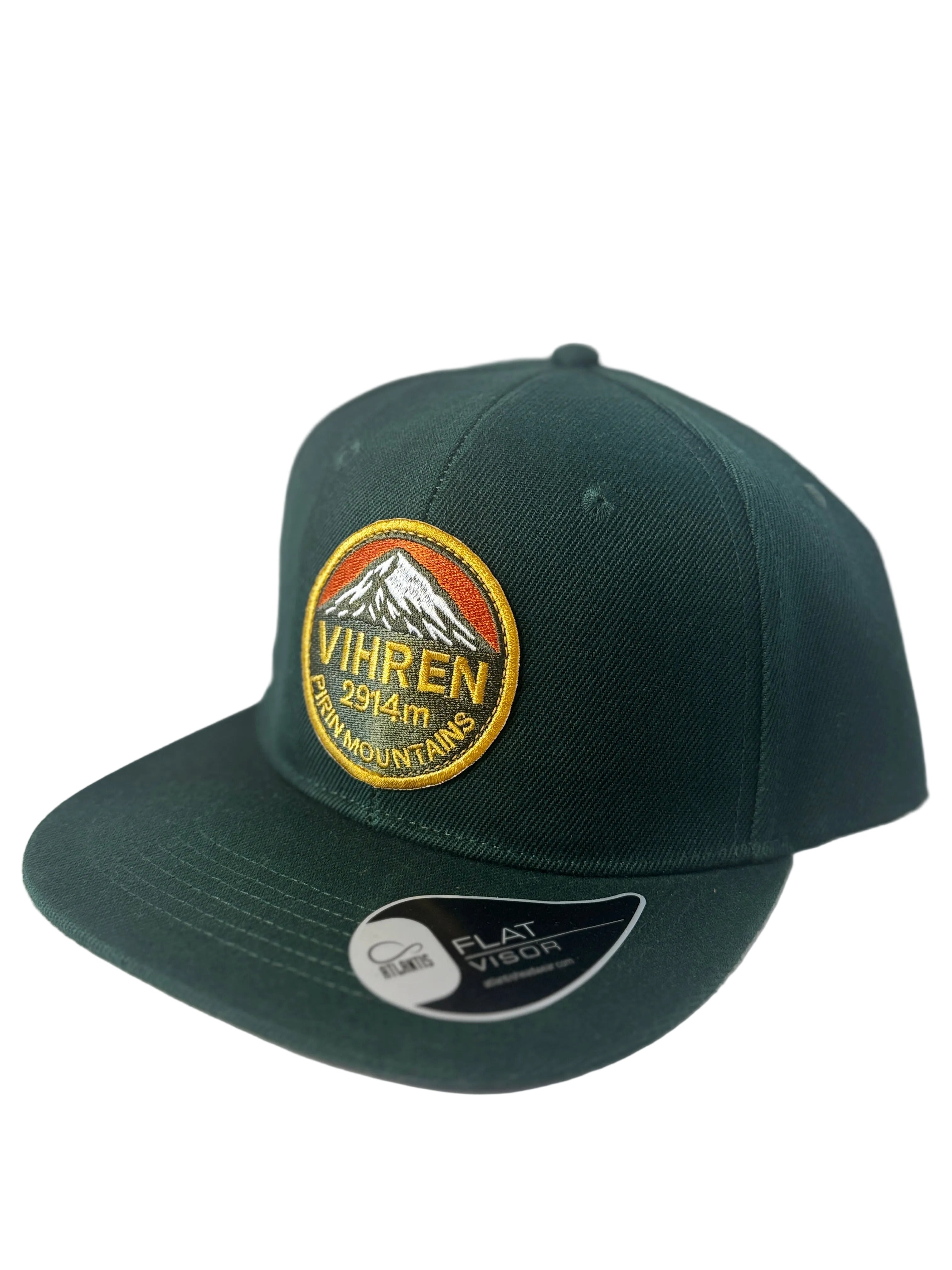Vihren Snapback Hat – 2914m Edition - Green