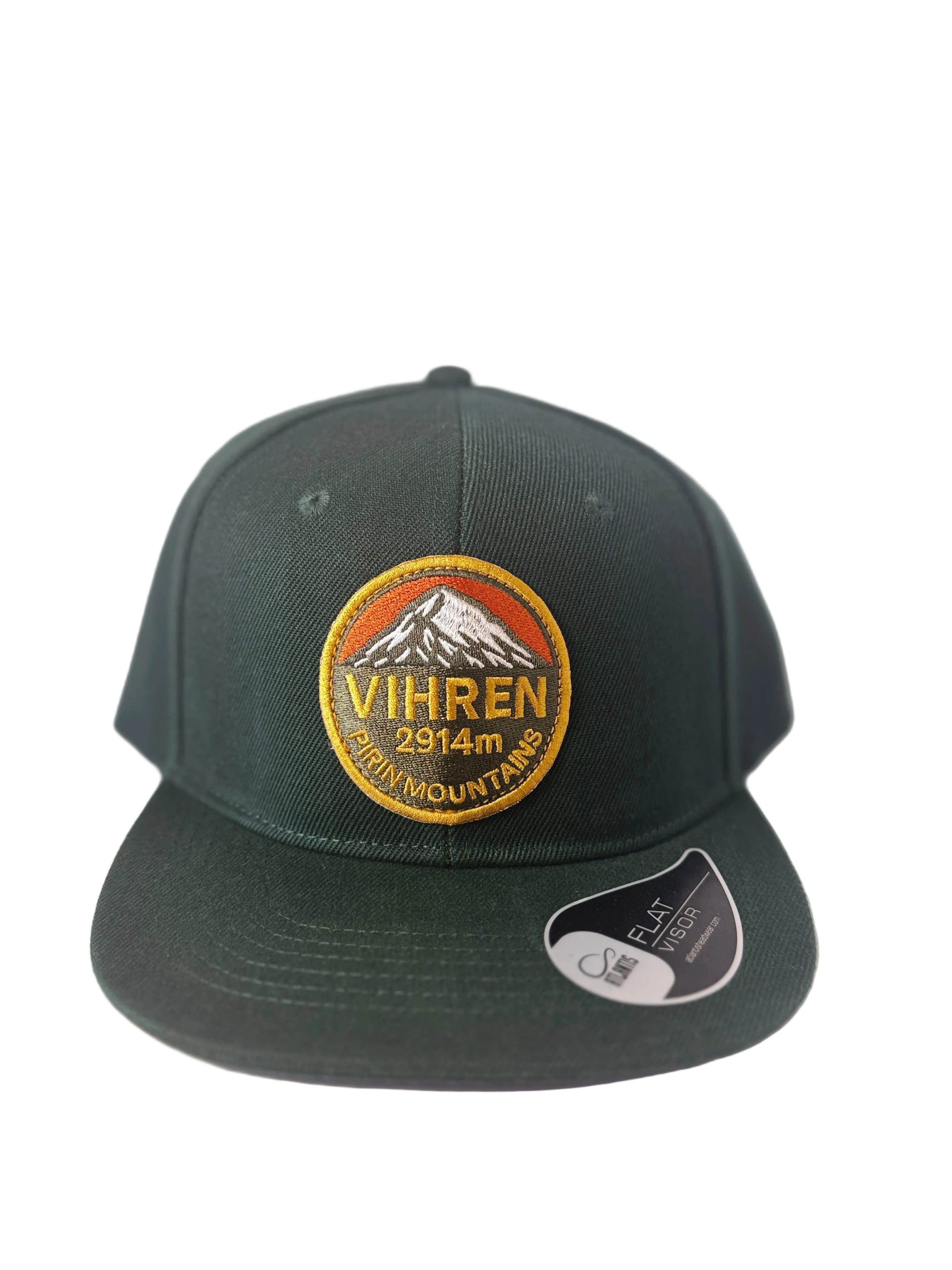 Vihren Snapback Hat – 2914m Edition - Green