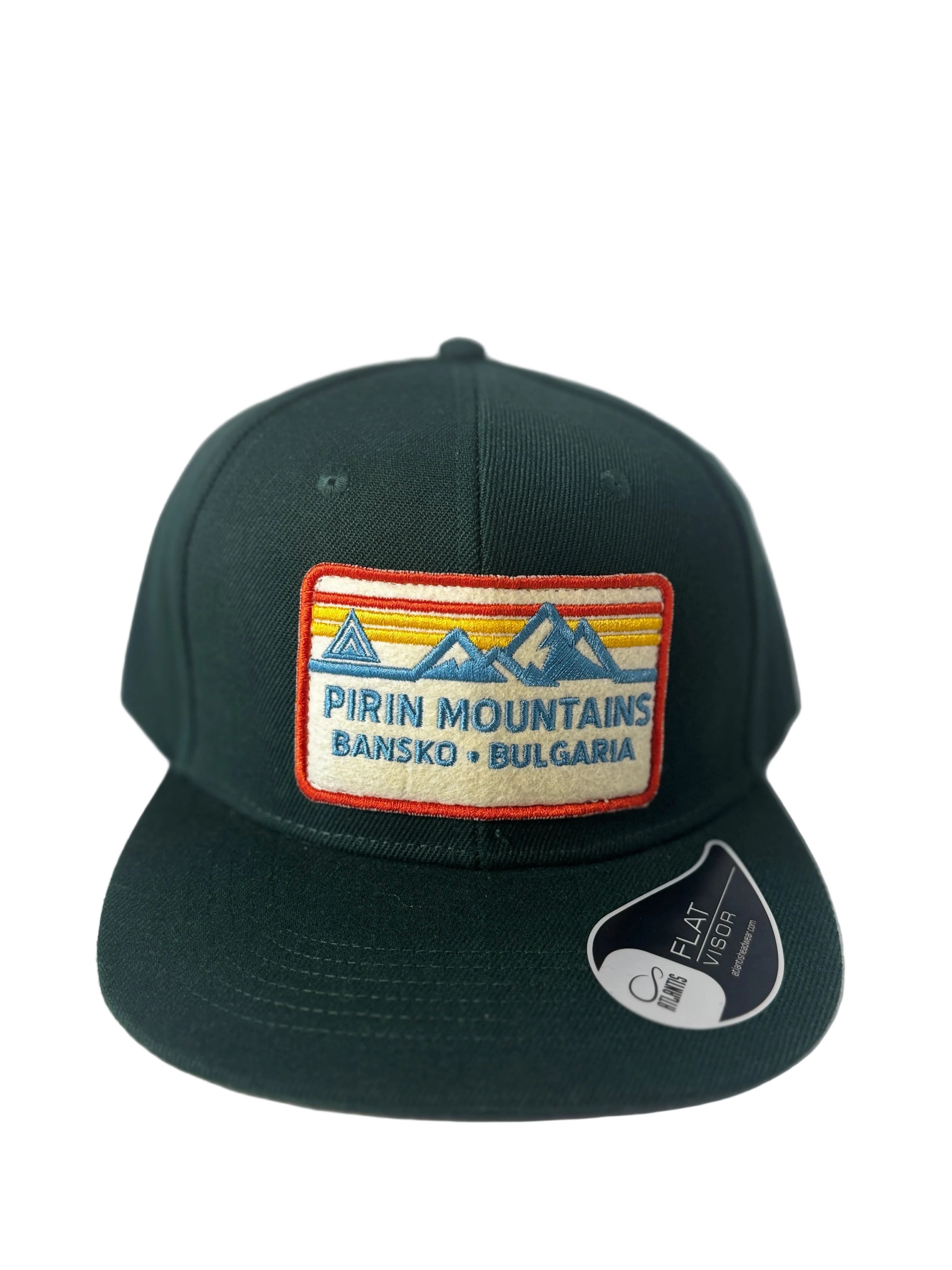 Pirin Mountains Trucker Hat – Bansko, Bulgaria Edition - Green