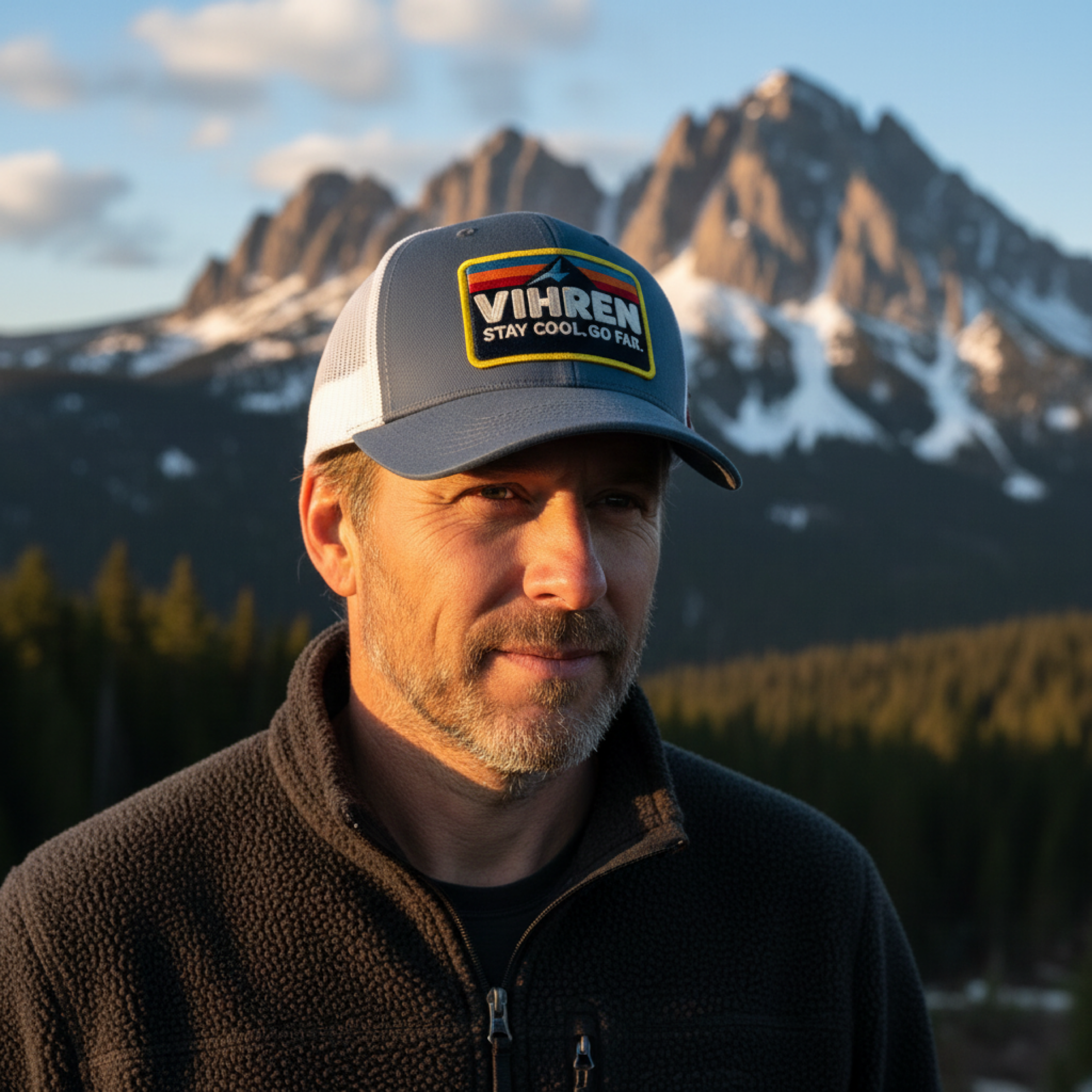 Vihren Trucker Hat – Stay Cool, Go Far Edition