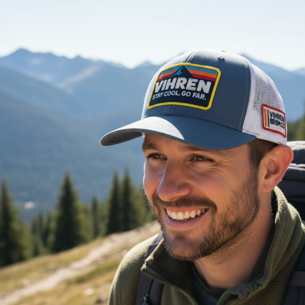 Vihren Trucker Hat – Stay Cool, Go Far Edition