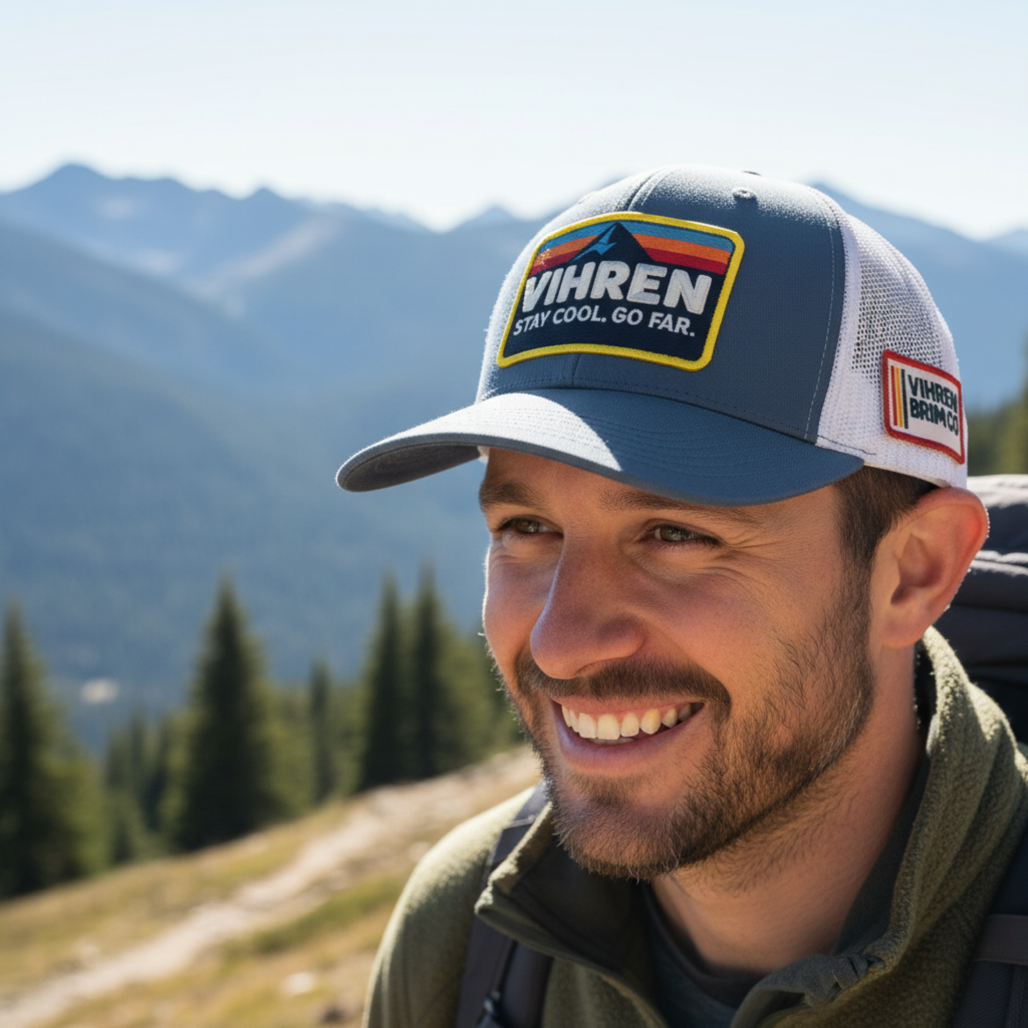Vihren Trucker Hat – Stay Cool, Go Far Edition