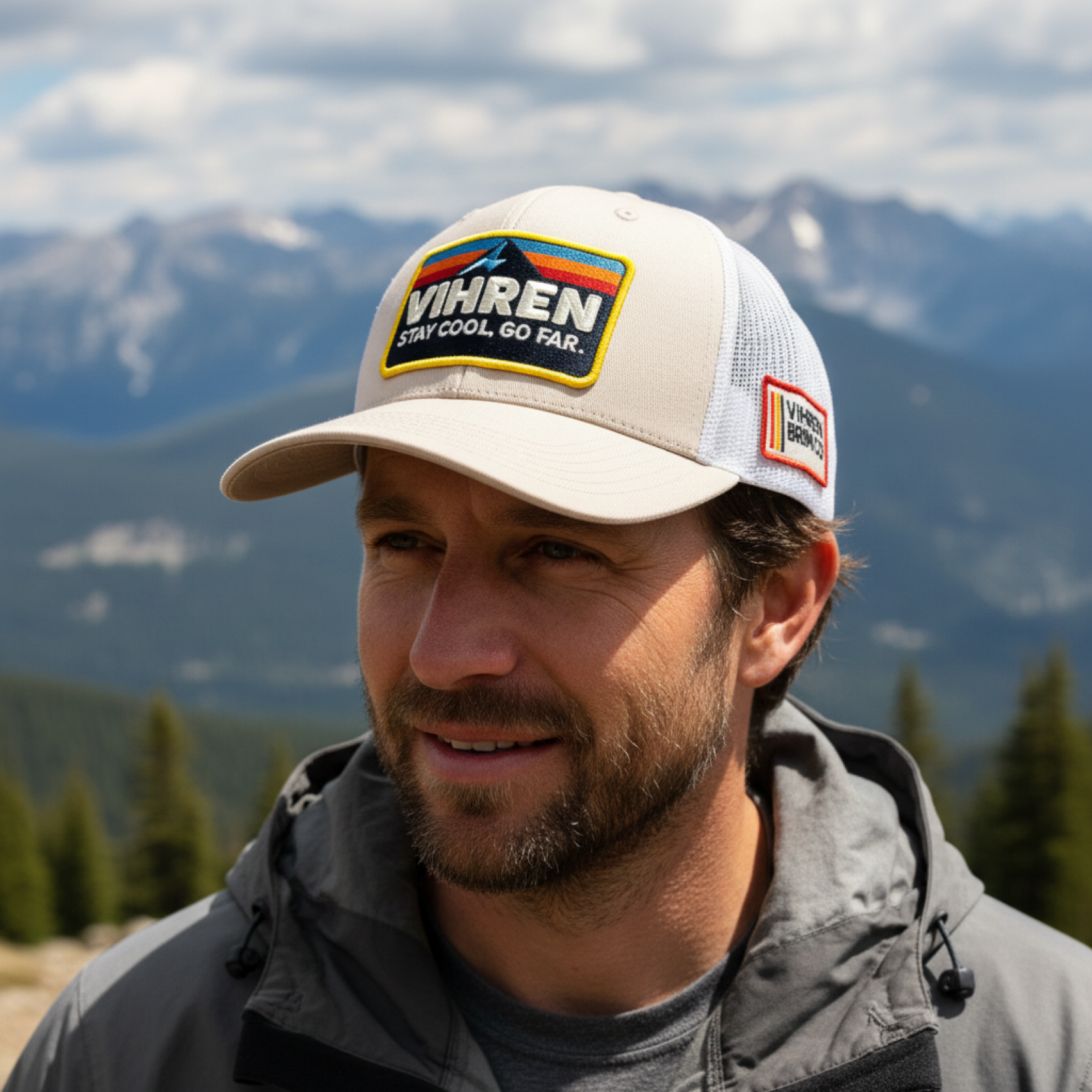 Vihren Trucker Hat – Stay Cool, Go Far Edition