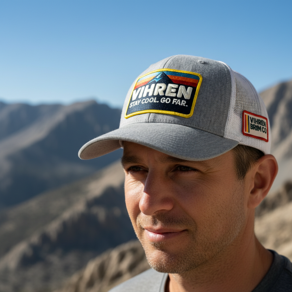 Vihren Trucker Hat – Stay Cool, Go Far Edition