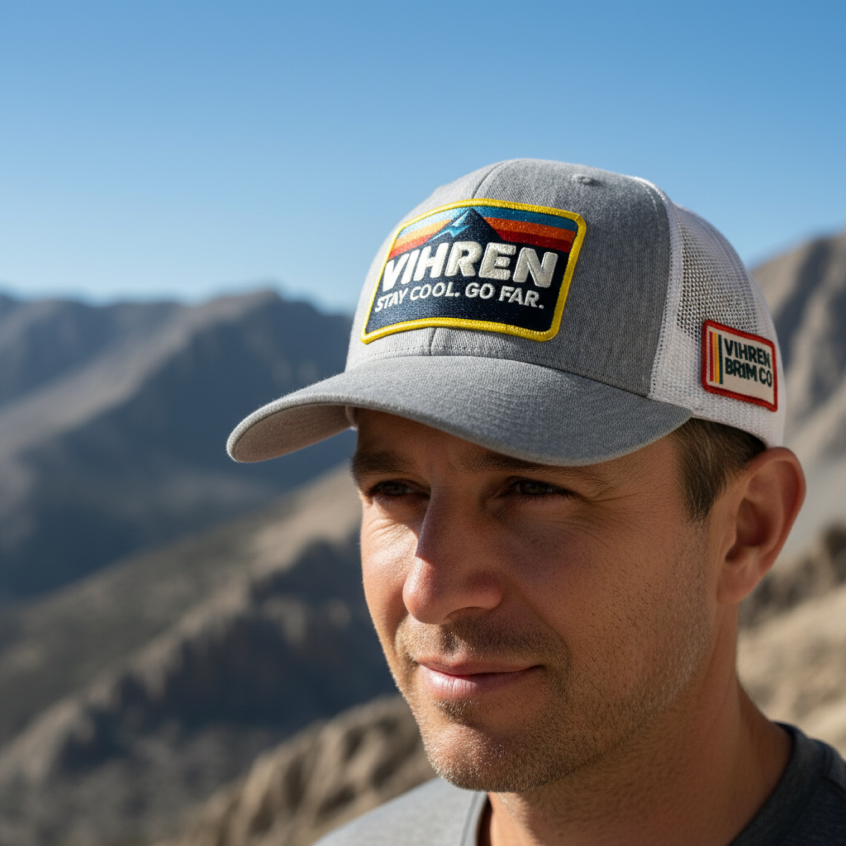 Vihren Trucker Hat – Stay Cool, Go Far Edition